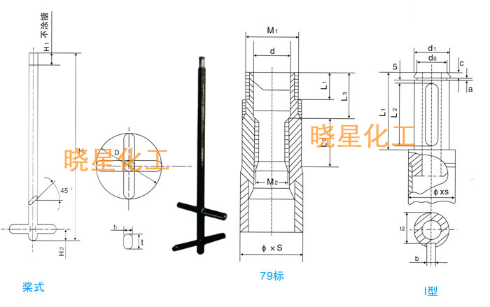 搪玻璃攪拌-漿式攪拌器
